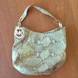 Michael Kors Snakeskin Purse 🐍
